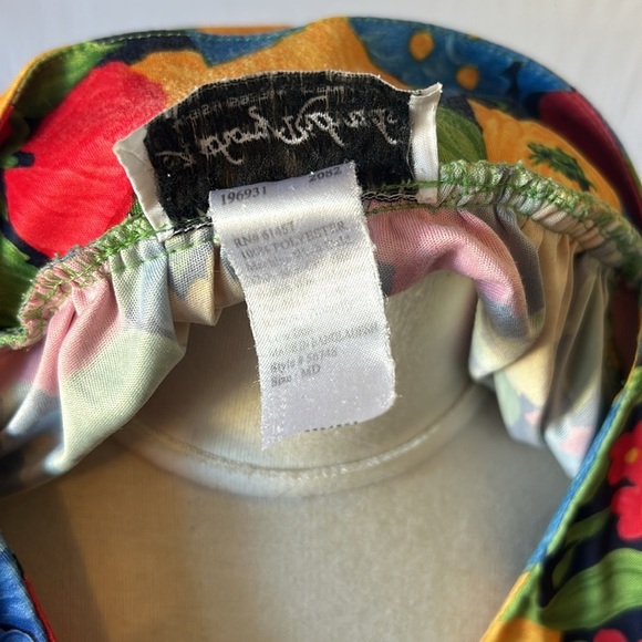 Floral Midi Vintage House Party Dress Anthony Richards women's size M - Picture 9 of 11